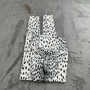 Reformation Womens Leggings Size XS Eco Move Spotted High Rise Athletic NEW